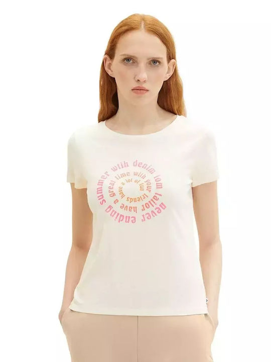 Tom Tailor Women's T-shirt White