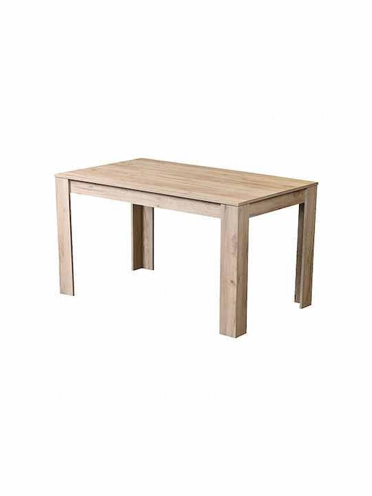 Rodeo Tisch Küche Holz Sonoma 140x80x76cm