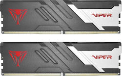 Patriot Viper Venom RGB 32GB DDR5 RAM with 2 Modules (2x16GB) and 6400 Speed for Desktop