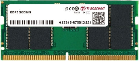 Transcend DDR5 με Module 1x8GB και Ταχύτητα 4800 για Laptop