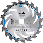 KWB 586654 Cutting Disc Wood 190mm with 30 Teeth 1pcs