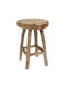 Wooden Outdoor Stool Teak 30x30x42cm