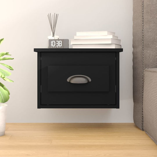 Nachttisch Schwarz 41.5x36x28cm