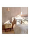 Nachttisch Colva Beige 40x40x53cm