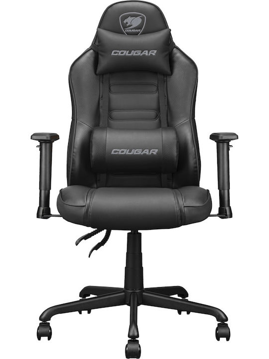 Cougar Fusion S Gaming Stuhl mit verstellbaren Armlehnen Schwarz