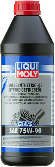 Liqui Moly Βαλβολίνη Αυτοκινήτου για Χειροκίνητο Κιβώτιο Ταχυτήτων & Διαφορικό 75W-90 1lt