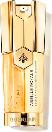 Guerlain Abeille Royale Double R Renew & Repair Advanced Ενυδατικό & Αντιγηραντικό Serum Ματιών με Πεπτίδια & Υαλουρονικό Οξύ για Μαύρους Κύκλους & Λάμψη 20ml