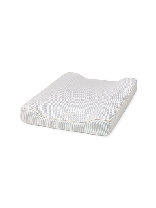 Cam Cam Copenhagen Soft Changing Pad with Cover Classic Stripes made of Fabric Blue 63x49cm