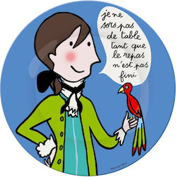 Petit Jour Paris Toddler Food Plate Made of Melamine