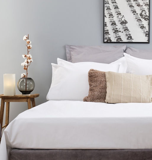 Cokitex Παπλωματοθήκη Ξενοδοχείου Polycotton 144TC 220x245εκ.