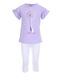 Kids' Set with Leggings Summer 2pcs Lilac