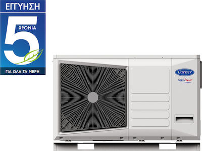 Carrier Αντλία Θερμότητας 10kW Μονοφασική 65°C Monoblock