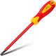 Deli Șurubelniță Electricianului VDE 1000V Lung Drept Dimensiunea 5.5x295mm