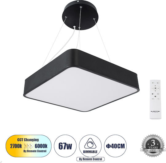 GloboStar Kamala Plafonieră 40buc LED cu Telecomandă GloboStar Kamala Plafonieră 40buc LED cu Telecomandă