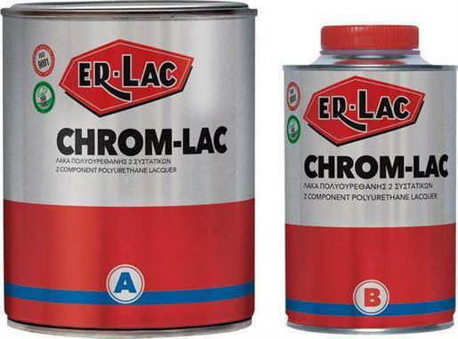 ER-LAC Lacquer Polyurethane 2-Component Solvent Based Colorless Gloss 1.5kg