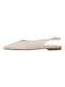 Corina Pointy Slingback Ballerinas Beige