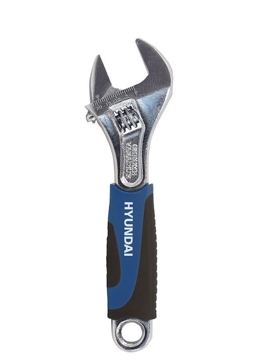 Hyundai French Wrench with Adjustable Opening 20mm and Anti-Slip Handle