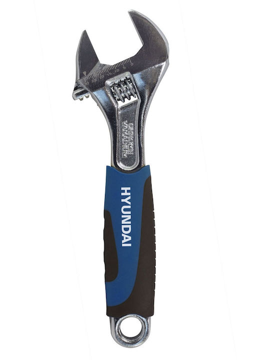 Hyundai French Wrench with Adjustable Opening 30mm and Anti-Slip Handle