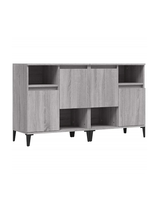 Wooden Buffet Gray L120xW35xH70cm