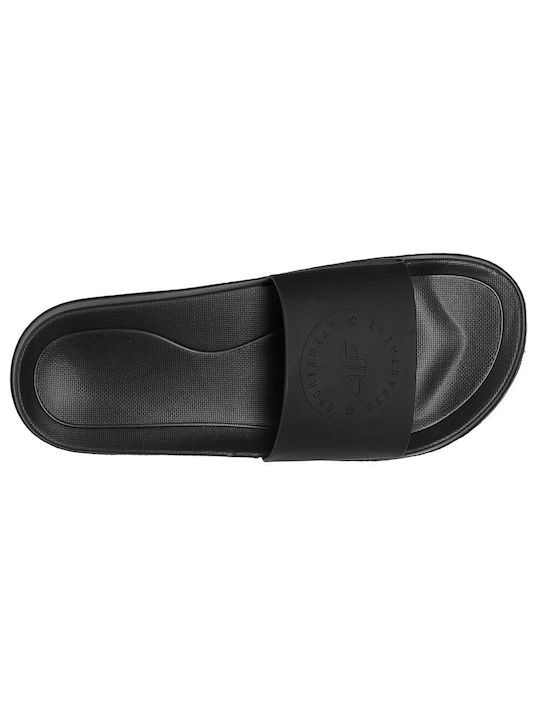 4F Frauen Flip Flops in Schwarz Farbe