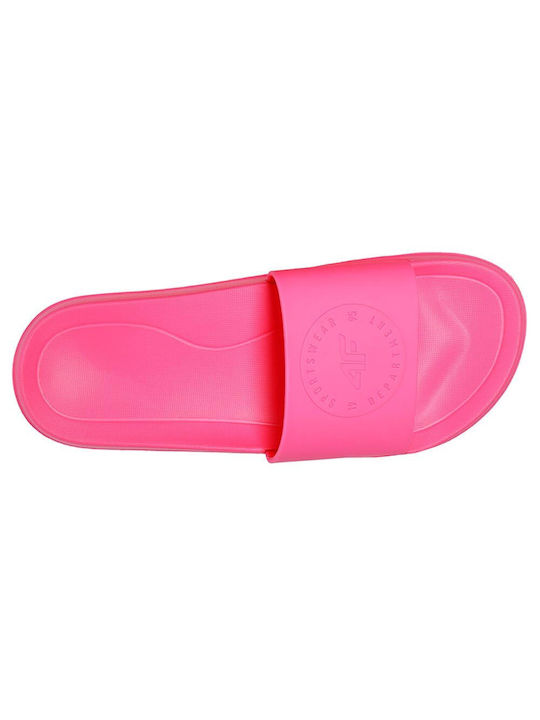 4F Frauen Flip Flops in Fuchsie Farbe