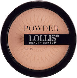 Lollis Beauty Make Up Compact Πούδρα 01