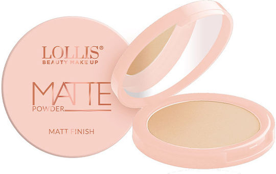Lollis Beauty Make Up Matte Puder 02 SPF15 9gr