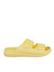Cubanitas SD-11010 Women's Flip Flops Yellow