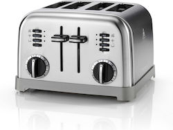 Cuisinart Тостер 4 слота 1800W Inox
