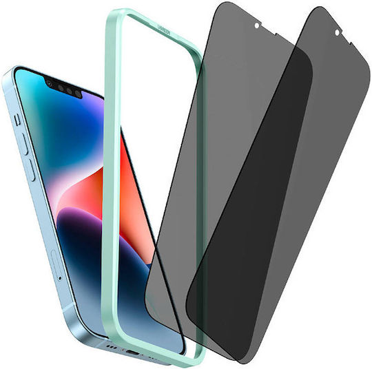 Ugreen Coverage Privacy Full Face Tempered Glass (iPhone 14 Plus / 13 Pro Max)