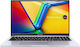 Asus Vivobook 15 M1505YA-OLED-L721W 15.6" FHD (Ryzen 7-7730U/16GB/512GB SSD/W11 Home) Cool Silver (US Keyboard)
