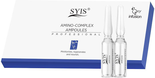 Syis Amino-Complex Καταπραϋντικό & Ενυδατικό Serum Προσώπου με Υαλουρονικό Οξύ & Πανθενόλη για Θρέψη 10x3ml