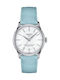 Tissot Часовник с Син Кожена каишка