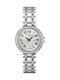Tissot Bellissima Γυναικείο Ρολόι Μπαταρίας με Ασημί Μεταλλικό Μπρασελέ