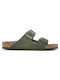 Birkenstock Arizona Vegan Micro Fibre Men's Sandals Green Narrow Fit