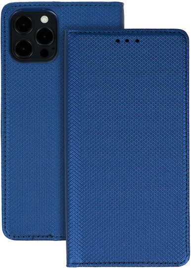 Smart Book Δερματίνης Navy Μπλε (iPhone 14 Pro)