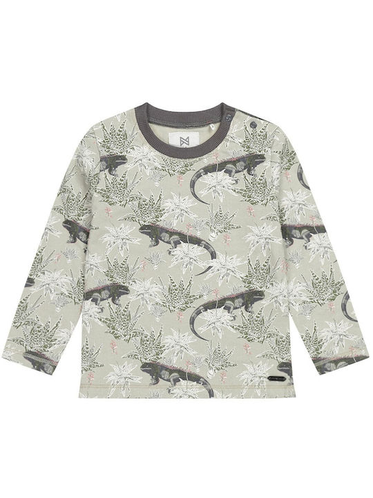 Kinderhemd Langarm Khaki