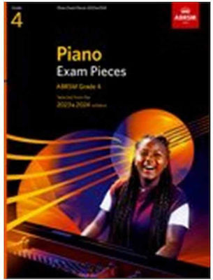 ABRSM Piano Exam Pieces 2023 & 2024, Grade 4 Carte de teorie pentru Pian