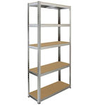 Fieldmann Shelf Dexion Galvanized 90x40x180cm