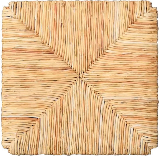 Woodwell C901 Seat For Dining Room / Kitchen Chair Wicker 37x37cm Beige Y949.2