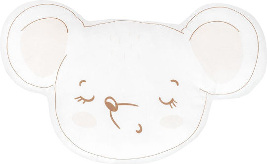 Kikka Boo Pernă Decorativă pentru Pătuț Joyful Mice Alb 30x35cm Kikka Boo Pernă Decorativă pentru Pătuț Joyful Mice Alb 30x35cm