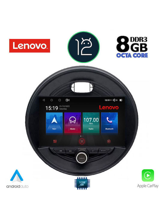 Lenovo Car-Audiosystem für Mini Kooper / Clubman / Straßenkreuzer / Landsmann Kia Straßenkreuzer Smart Straßenkreuzer 2014-2017 (Bluetooth/USB/AUX/WiFi/GPS) mit Touchscreen 9"