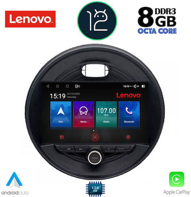 Lenovo Car-Audiosystem für Mini Kooper / Clubman / Straßenkreuzer / Landsmann Kia Straßenkreuzer Smart Straßenkreuzer 2014-2017 (Bluetooth/USB/AUX/WiFi/GPS) mit Touchscreen 9"