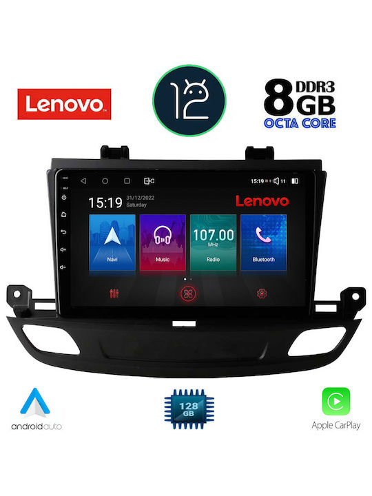 Lenovo Sistem Audio Auto pentru Opel Insemnări 2018> (Bluetooth/USB/AUX/WiFi/GPS/Partitură) cu Ecran Tactil 9"