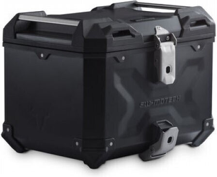 SW-Motech Trax Adv Motorcycle Top Case Aluminum 38L Black