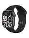 XO M20 Aluminium 44mm Smartwatch with Heart Rate Monitor (Black)