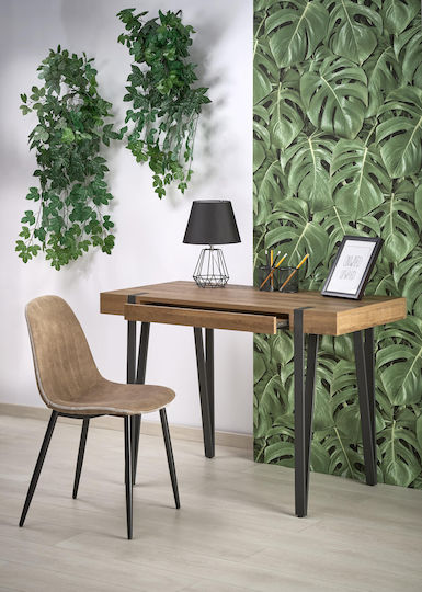Birou pentru copii din Melamină Maro 110x55x76cm