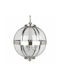 Laura Ashley Odiham Kronleuchter 3xE27 Ø51.2cm Silber 3691116