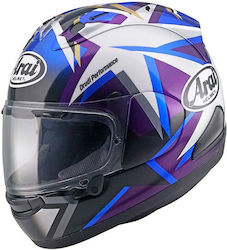 Arai RX-7V Evo Replica Maverick Star Κράνος Μηχανής Full Face ECE 22.06 1610gr με Pinlock