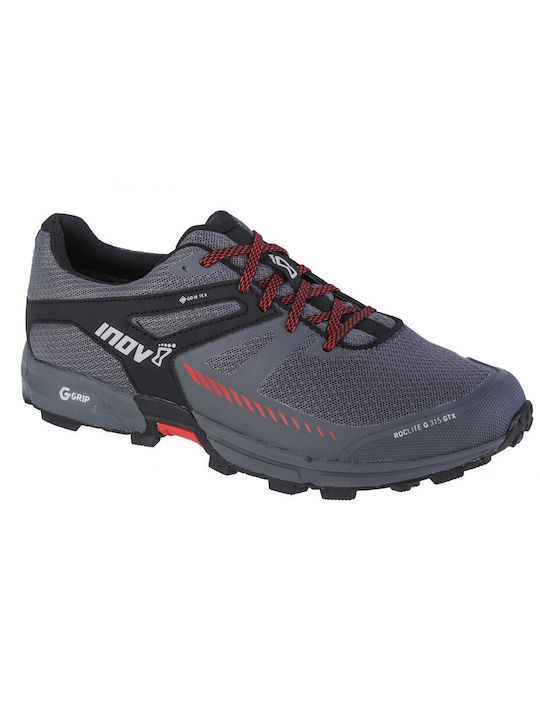 Inov-8 Roclite G 315 GTX Men's Hiking Shoes Waterproof with Gore-Tex Membrane Gray